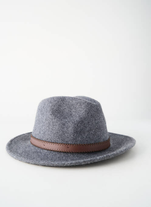 Chapeau gris HERMAN homme