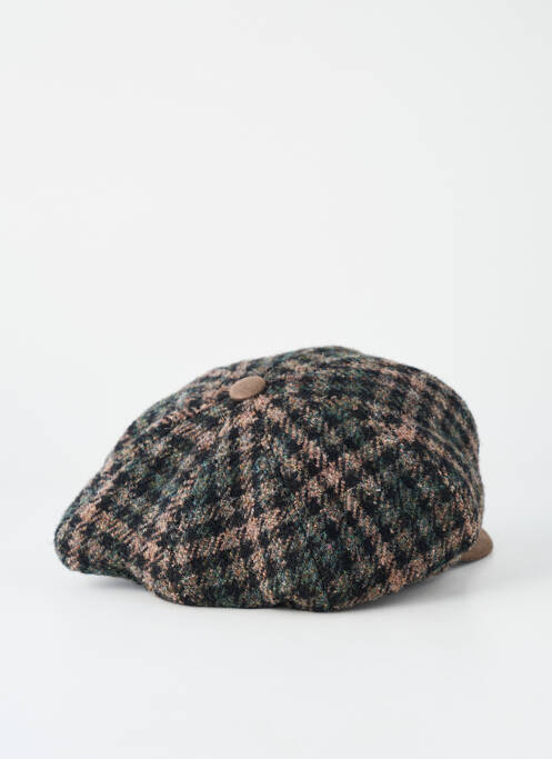Casquette doublure marron HERMAN unisexe