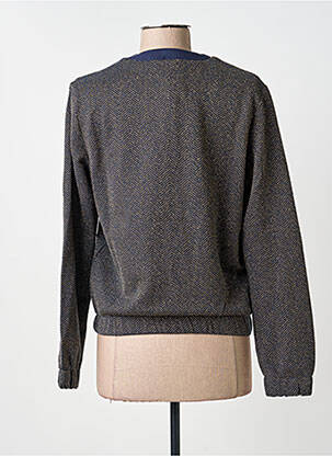 Veste casual col rond bleu ONLY femme