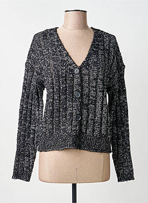 Gilet manches longues resserrée sur le bas noir VERO MODA femme