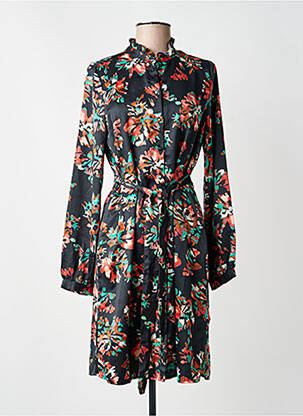 Robe courte manches longues manches longues noir VERO MODA femme