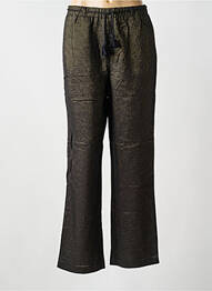 Pantalon droit taille élastique noir VERO MODA femme