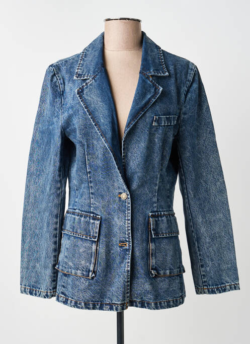 Blazer poches bleu DAPHNEA femme