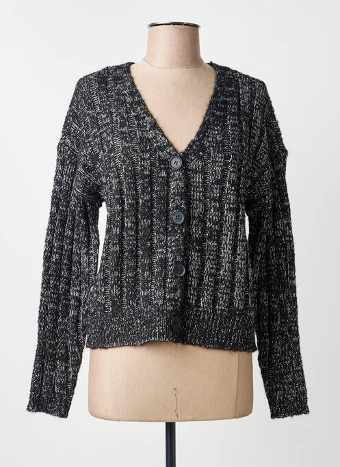 Gilet manches longues resserrée sur le bas noir VERO MODA femme