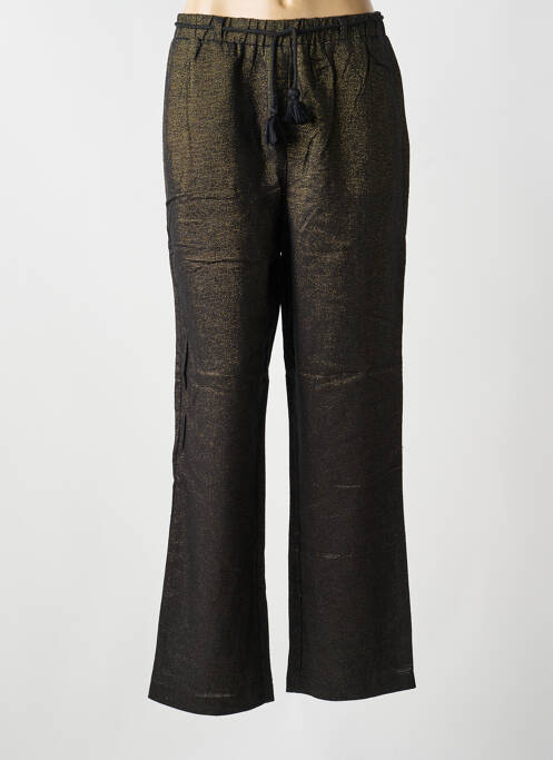 Pantalon droit taille élastique noir VERO MODA femme