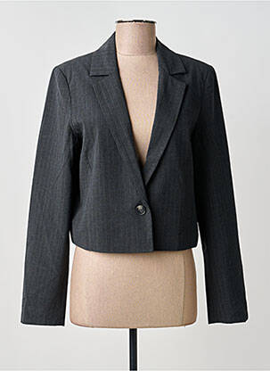 Blazer manches longues gris YEST femme