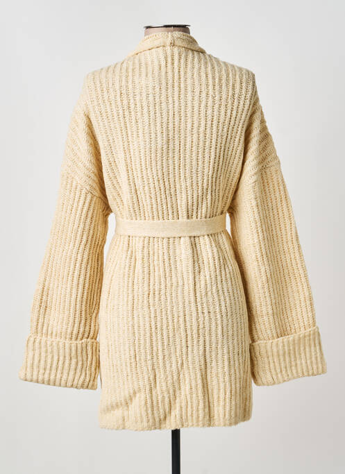 Gilet manches longues beige YEST femme