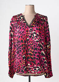 Blouse manches longues manches longues violet ESQUALO femme