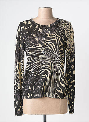 Gilet manches longues noir SCORZZO femme