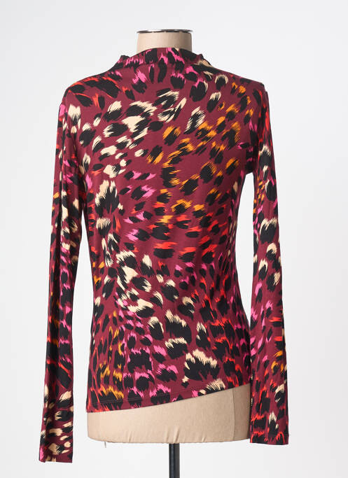 Top tissage jersey manches longues violet ESQUALO femme