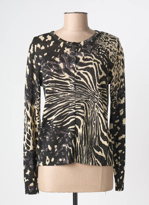 Gilet manches longues noir SCORZZO femme