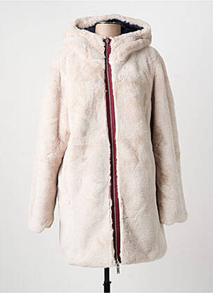Parka fermeture zippée sur le devant a capuche bleu RINO & PELLE femme