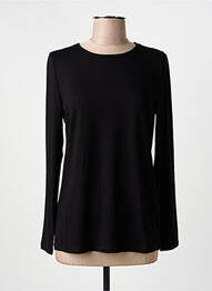 T-shirt manches longues manches longues noir MARIA BELLENTANI femme