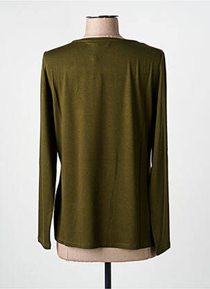 T-shirt manches longues manches longues vert MARIA BELLENTANI femme
