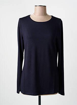 T-shirt manches longues manches longues bleu MARIA BELLENTANI femme