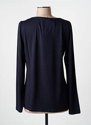 T-shirt manches longues manches longues bleu MARIA BELLENTANI femme