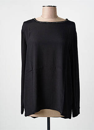 T-shirt manches longues manches longues noir MARIA BELLENTANI femme