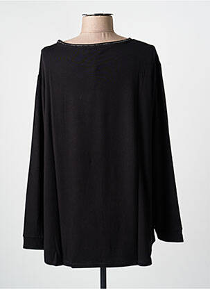 T-shirt manches longues manches longues noir MARIA BELLENTANI femme
