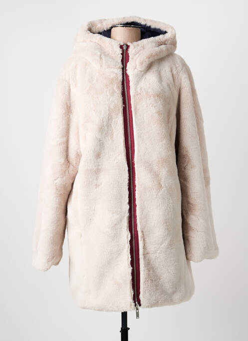 Parka fermeture zippée sur le devant a capuche bleu RINO & PELLE femme