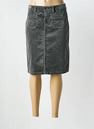 Jupe mi-longue stretch gris GARDEUR femme