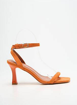 Sandales/nu pieds fermeture bride(s) talon de 7 à 9cm orange TIFFOSI femme