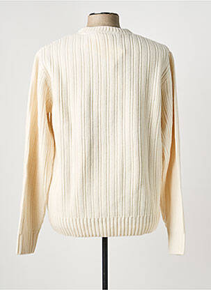 Pull col rond manches longues beige FREEMAN T.PORTER homme