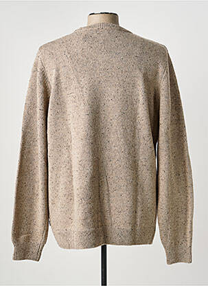 Pull col rond manches longues marron TIFFOSI homme