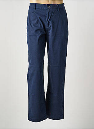 Pantalon chino stretch taille normale bleu TOM TAILOR homme