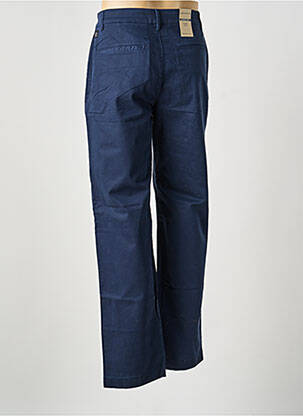 Pantalon chino stretch taille normale bleu TOM TAILOR homme