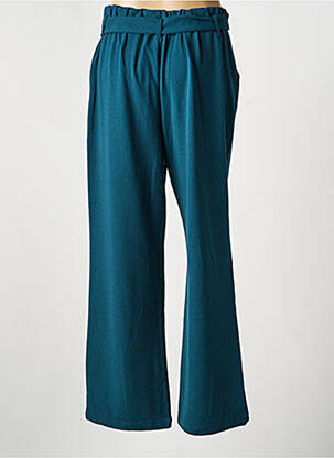 Pantalon large tissage crêpe taille normale vert TIFFOSI femme