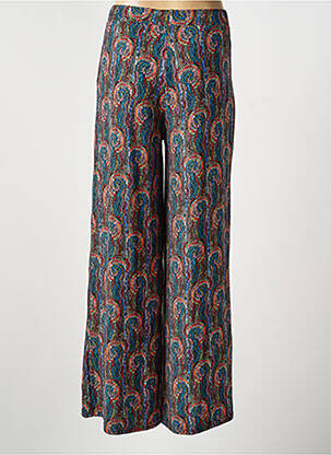 Pantalon large tissage popeline taille normale bleu LA FIANCÉE femme