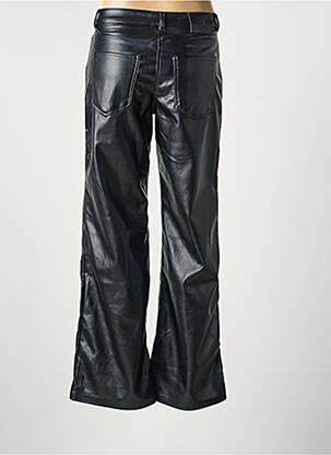 Pantalon large fermeture zippée sous rabat boutonné taille normale noir TIFFOSI femme