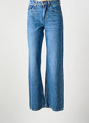 Jeans coupe large taille normale taille normale bleu TIFFOSI femme