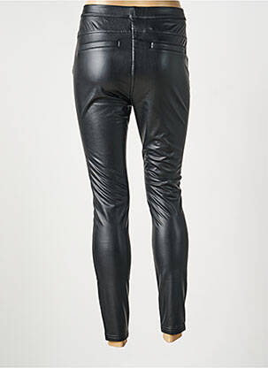 Legging tissage simili-cuir taille normale noir GARCIA femme
