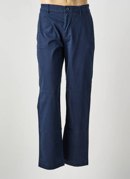Pantalon chino stretch taille normale bleu TOM TAILOR homme