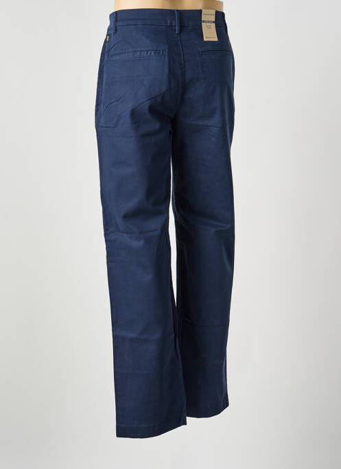 Pantalon chino stretch taille normale bleu TOM TAILOR homme