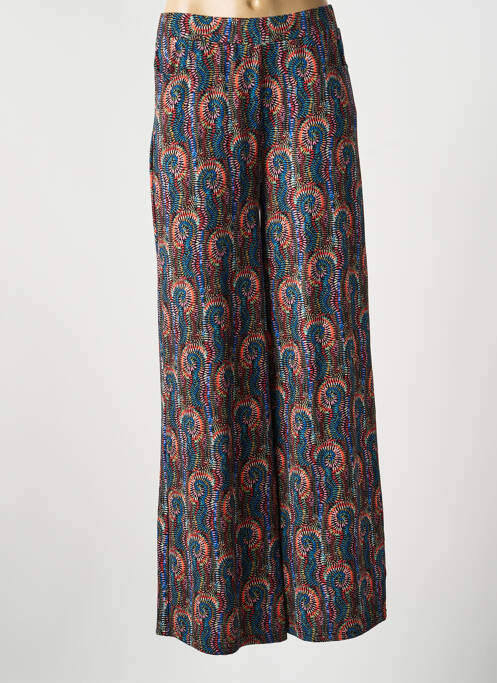 Pantalon large tissage popeline taille normale bleu LA FIANCÉE femme