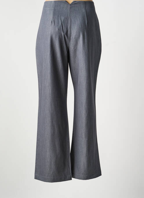 Pantalon large tissage popeline taille normale gris TIFFOSI femme
