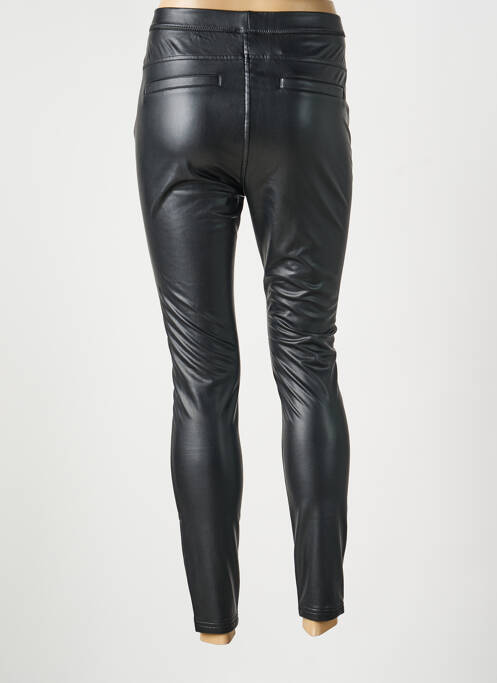 Legging tissage simili-cuir taille normale noir GARCIA femme