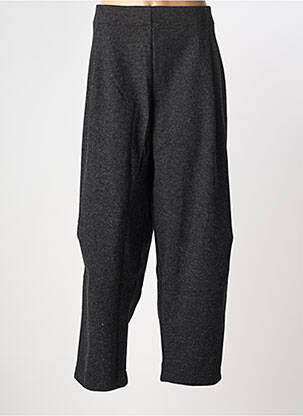 Pantalon droit taille élastique gris FRANSA femme