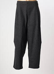 Pantalon droit taille élastique gris FRANSA femme