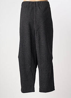 Pantalon droit taille élastique gris FRANSA femme
