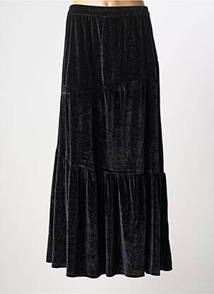 Jupe longue coupe évasée noir COMPAÑIA FANTASTICA femme