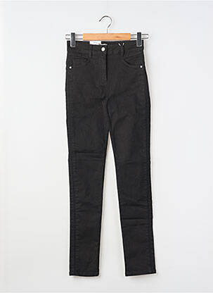 Pantalon slim poches noir C'EST BEAU LA VIE femme