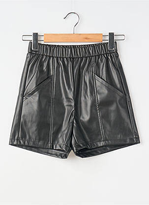 Short coupe droite noir TIFFOSI femme