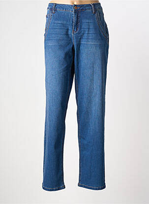 Jeans coupe droite bleu CREAM femme