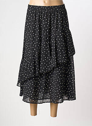 Jupe longue noir KAFFE femme