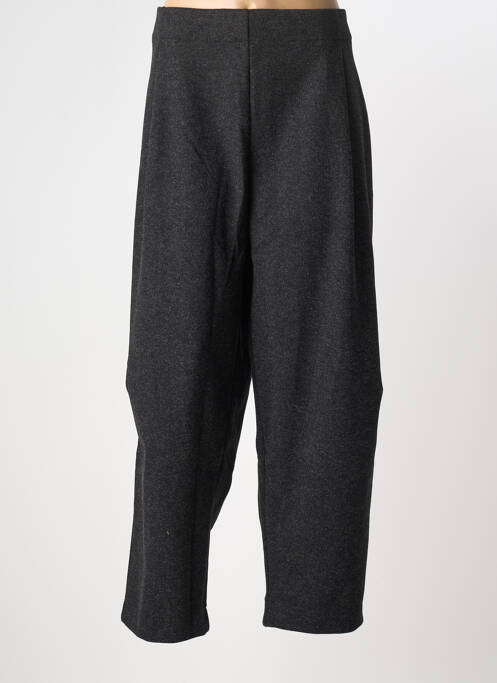 Pantalon droit taille élastique gris FRANSA femme