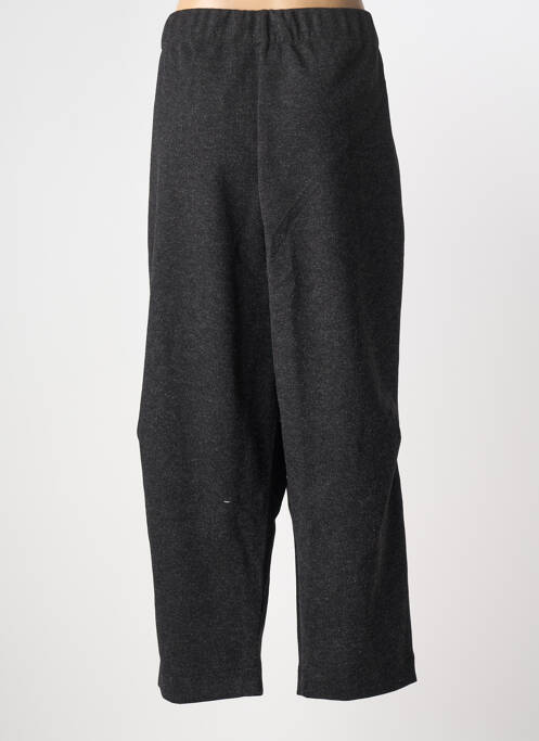 Pantalon droit taille élastique gris FRANSA femme