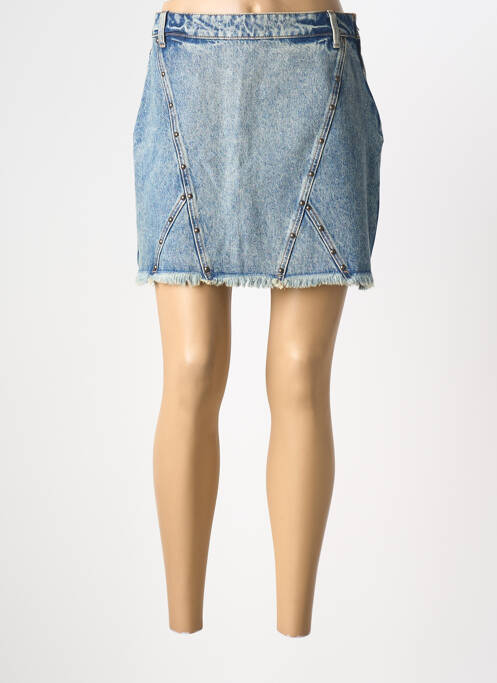 Jupe courte poches bleu TIFFOSI femme
